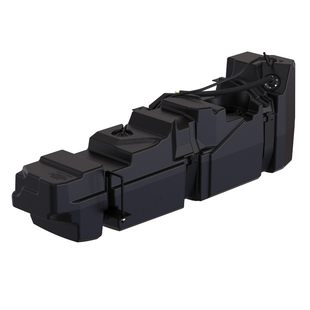 S&B High-Capacity Fuel Tank for 2025-2026 Dodge Ram Cummins 6.7L, Mega Cab Short Bed - 10-1034