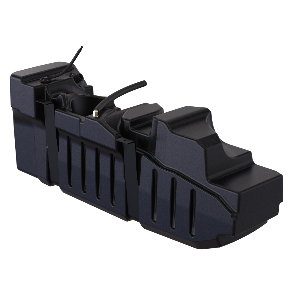 S&B 50 Gallon High-Capacity Fuel Tank for 2005-2026 Dodge Ram Cummins 5.9L & 6.7L, Crew and Quad Cab Short Bed - 10-1035