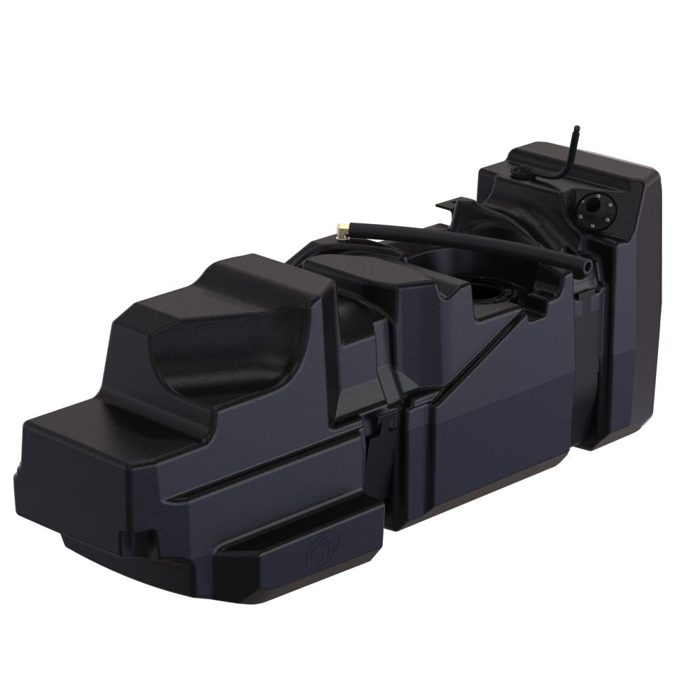 S&B 50 Gallon High-Capacity Fuel Tank for 2005-2026 Dodge Ram Cummins 5.9L & 6.7L, Crew and Quad Cab Short Bed - 10-1035