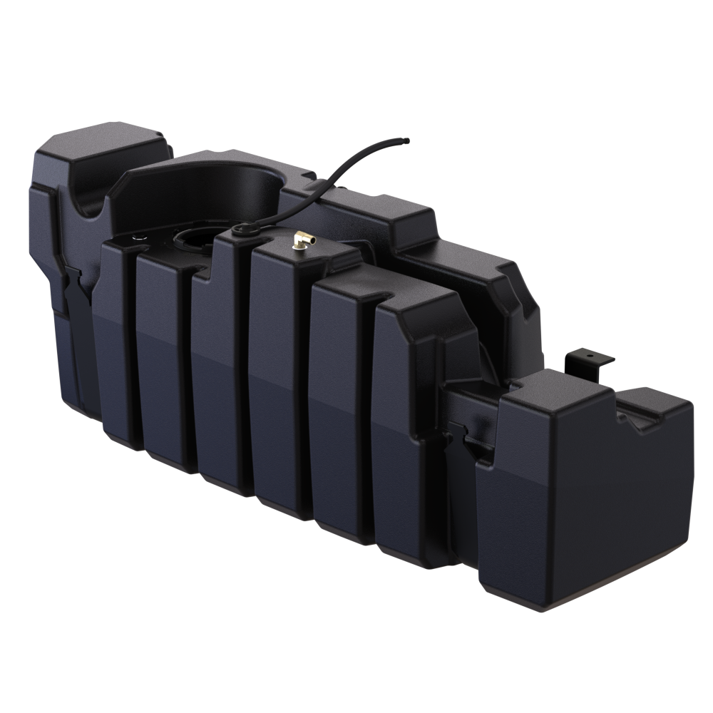 S&B 56 Gallon High-Capacity Fuel Tank for 2011-2026 GMC and Chevy 2500/3500 6.6L Duramax LML/L5P Crew Cab Short Bed - 10-1036