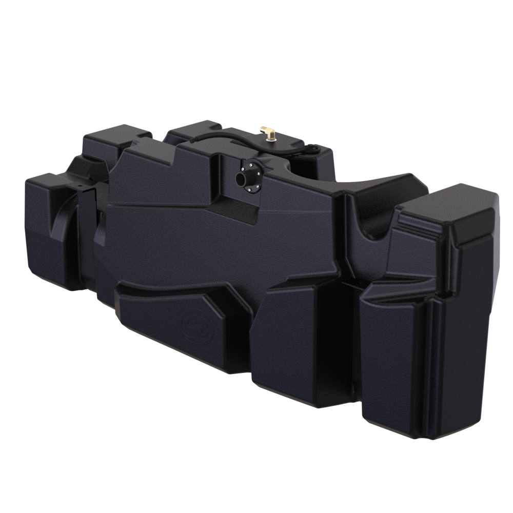 S&B 56 Gallon High-Capacity Fuel Tank for 2011-2026 GMC and Chevy 2500/3500 6.6L Duramax LML/L5P Crew Cab Short Bed - 10-1036