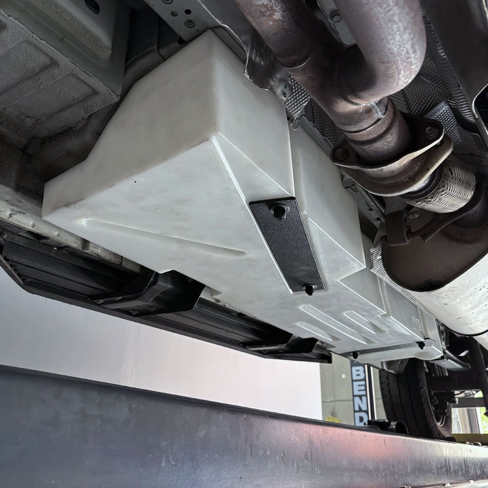 S&amp;B 20 Gallon Passenger Side Undercarriage Fresh Water Tank for 2015-2024 Ford Transit 148&quot; &amp; 148&quot; EXT - 10-3015