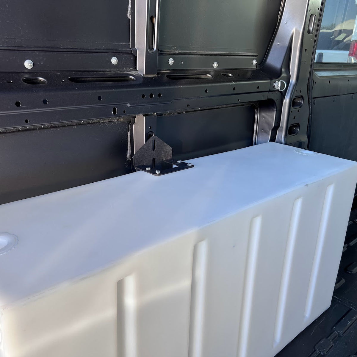 S&amp;B 39 GALLON WHEEL WELL WATER TANK FOR 2013-2024 DODGE / RAM PROMASTER 1500, 2500, 3500 136&quot;, 159&quot;, AND 159&quot; EXT (BOTH SIDES) - 10-3018
