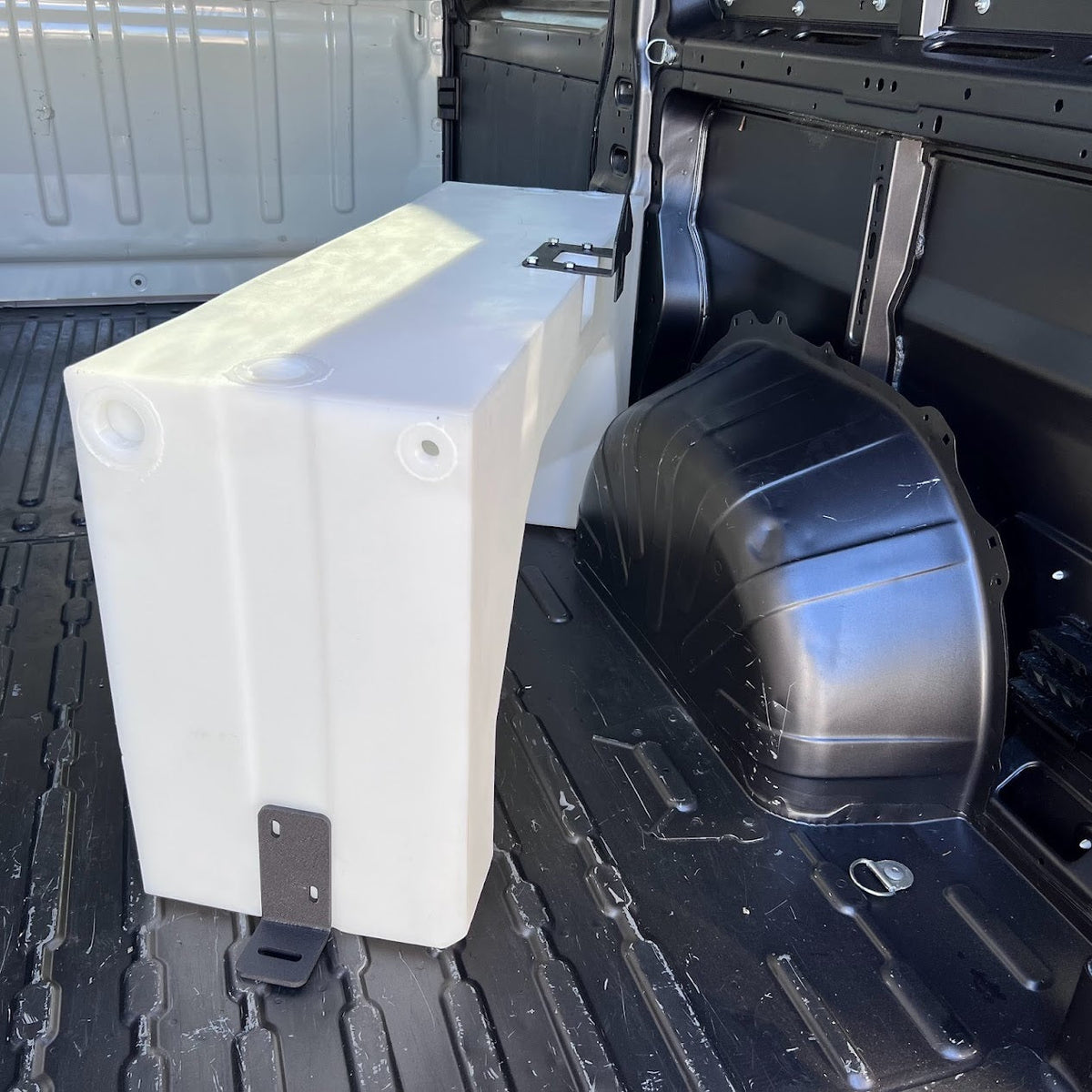 S&amp;B 39 GALLON WHEEL WELL WATER TANK FOR 2013-2024 DODGE / RAM PROMASTER 1500, 2500, 3500 136&quot;, 159&quot;, AND 159&quot; EXT (BOTH SIDES) - 10-3018