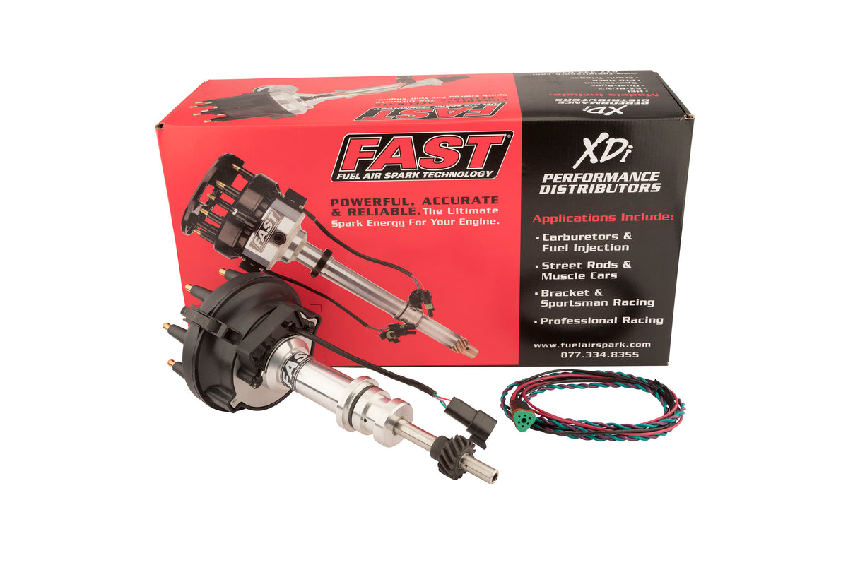 Fast Distributor, Xdi Sportsman, Large Cap, Small Block Ford - 1000-1610