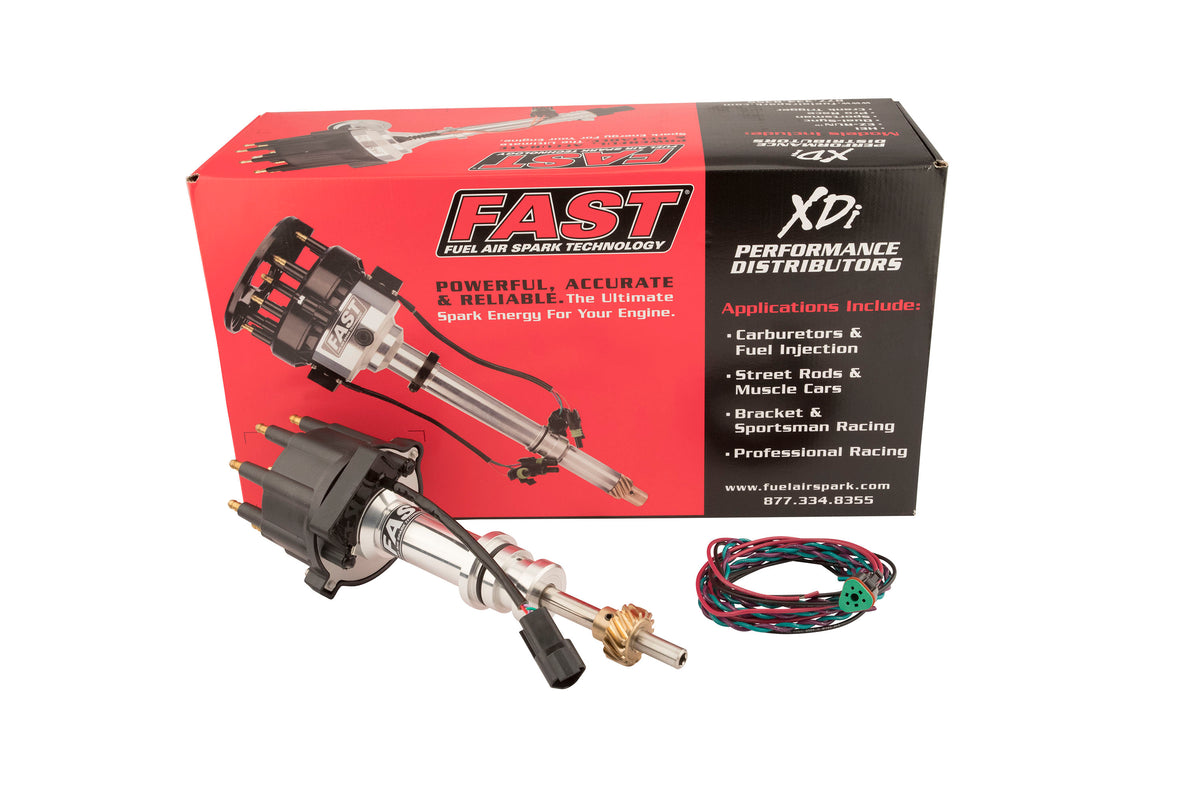 Fast Distributor, Xdi Race Efi For Small Cap Sb Ford W/ Bronze Gear - 1000-1611EFI