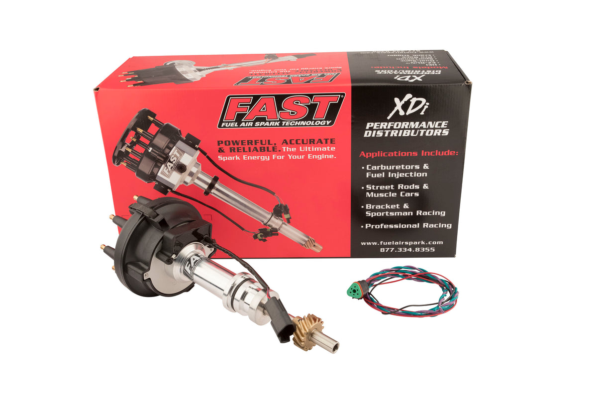 Fast Distributor, Xdi Sportsman, Lg Cp, Brz Gear, Ford 351C-460 Bronze Gear - 1000-1614B