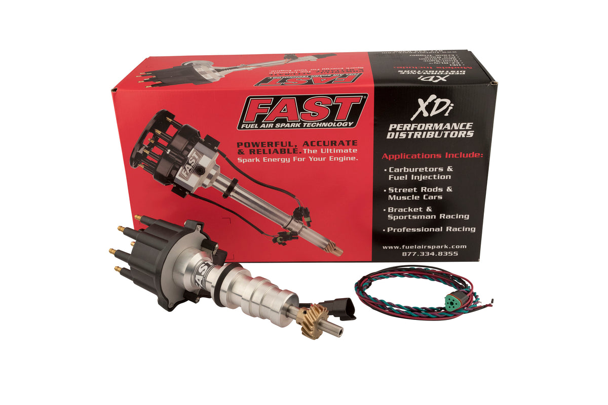 Fast Distributor, Xdi Race Efi For Small Cap Ford Fe W/ Bronze Gear - 1000-1617EFI
