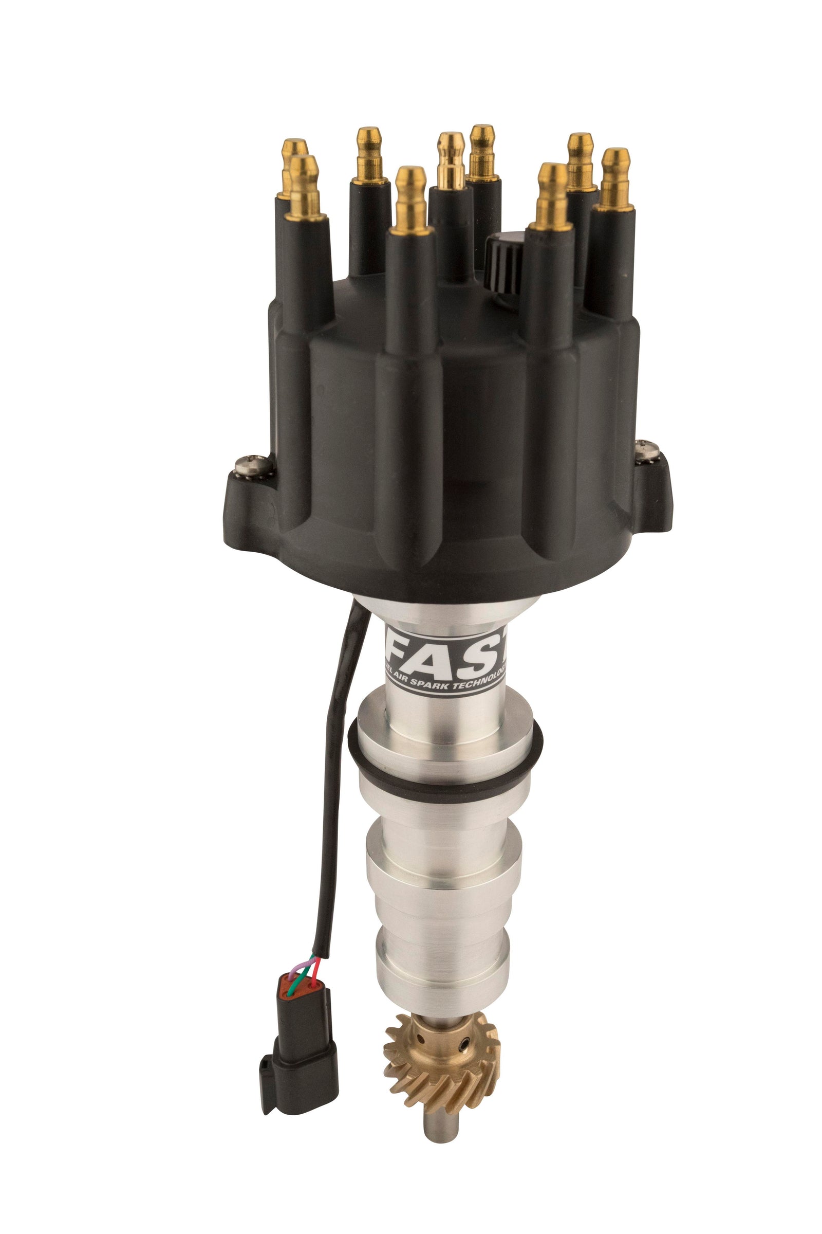 Fast Distributor, Xdi Race Efi For Small Cap Ford Fe W/ Bronze Gear - 1000-1617EFI for 1960-2015 Ford F 350 - front view
