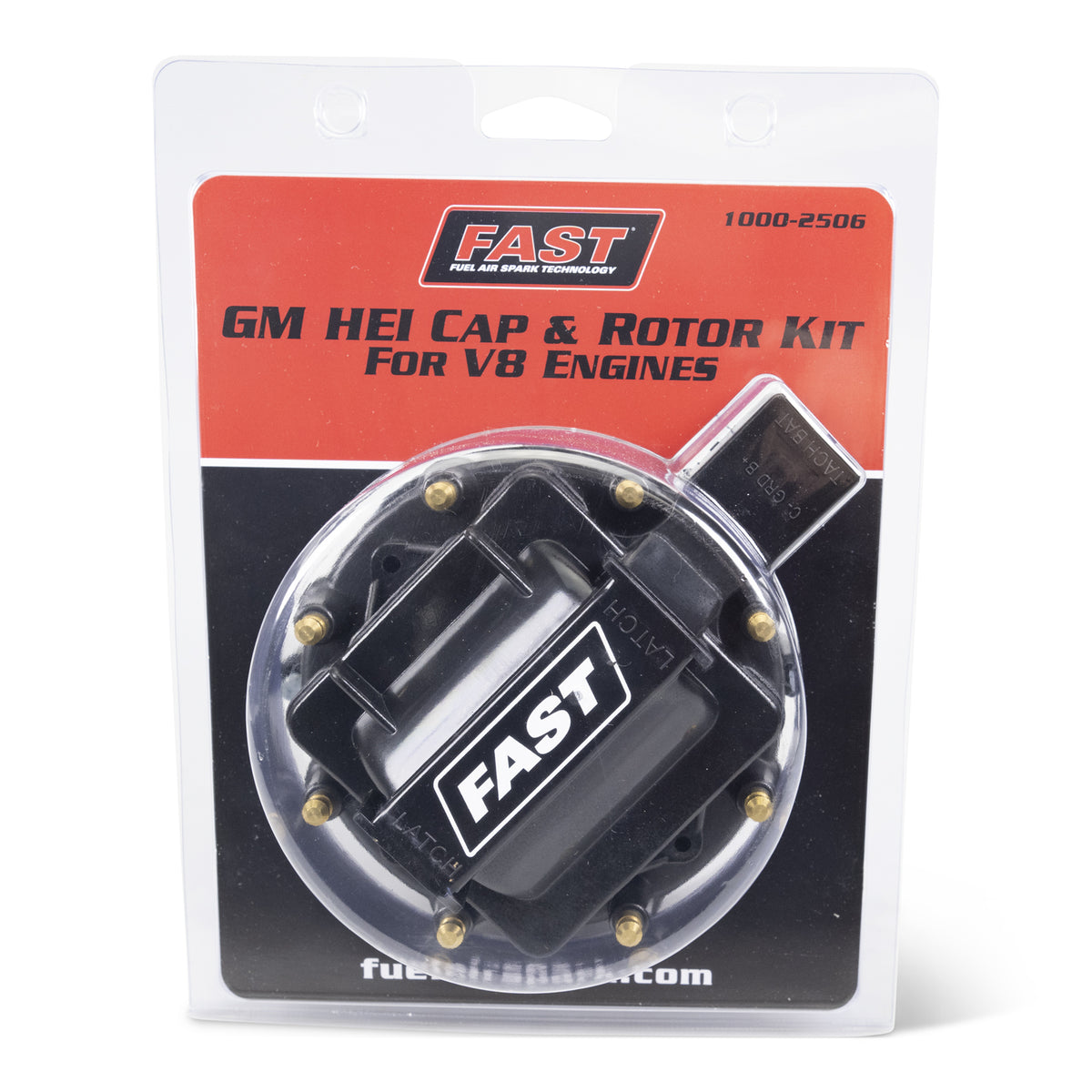 Fast Cap/Coil/Cover Kit, Hei Distributor, Black - 1000-2506