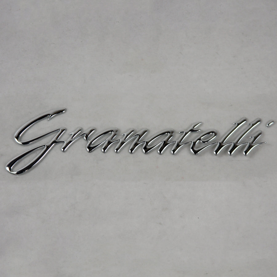Granatelli Logo Domed Decal - Chrome - 100010C