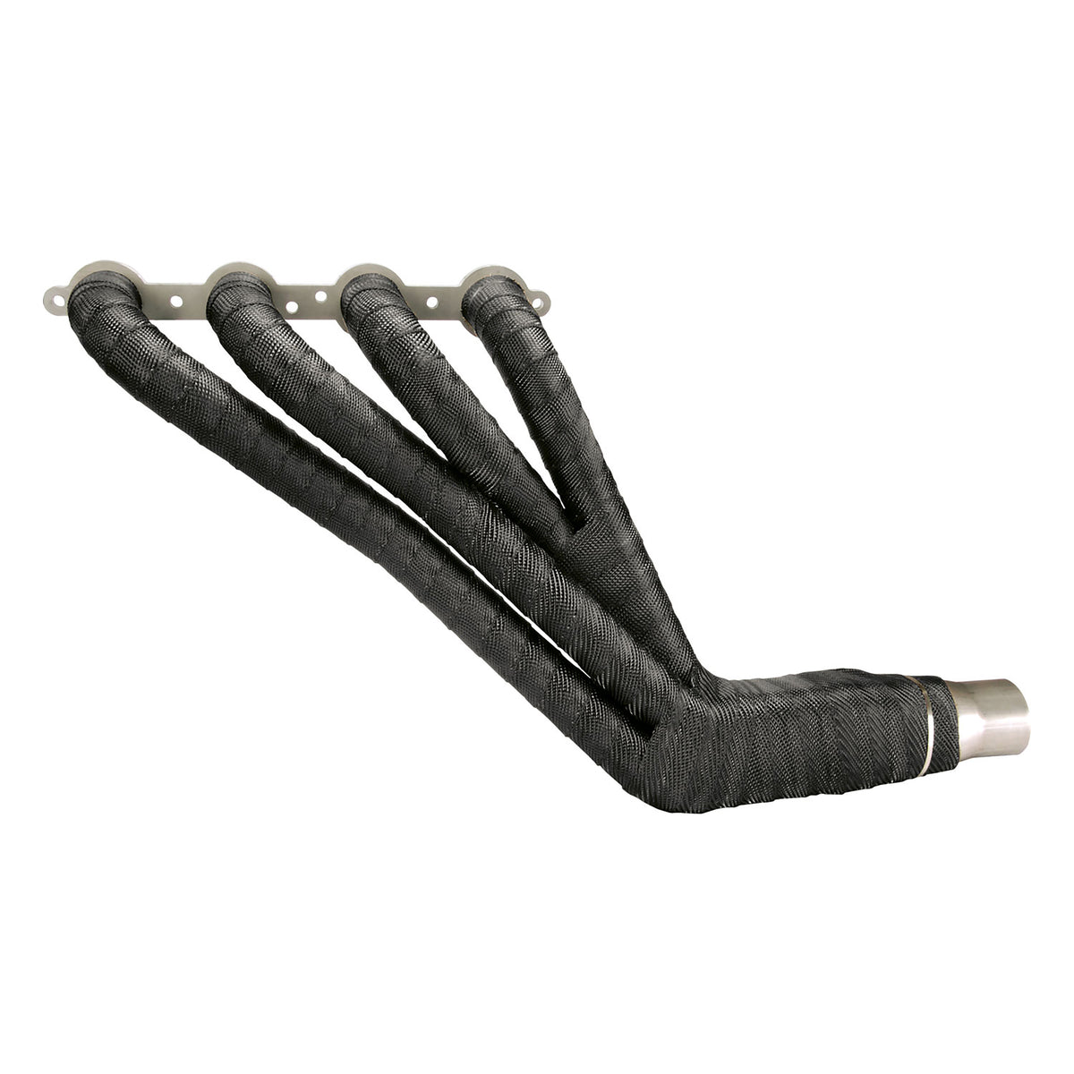 DEI Exhaust Wrap 2in x 100ft - Titanium - Black - 10002 by DEI - front view