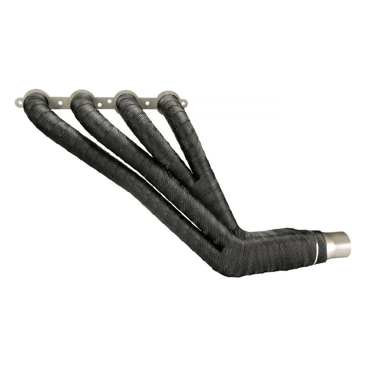 DEI Exhaust Wrap 2in x 50ft - Titanium - Black - 10003 by DEI - front view