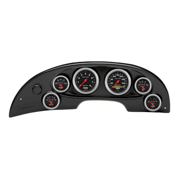 Autometer Sport-Comp Direct Fit Dash Kit 94-04 Ford Mustang (2 x 3-3/8in. / 4 x 2-1/16in.) - 10008-11