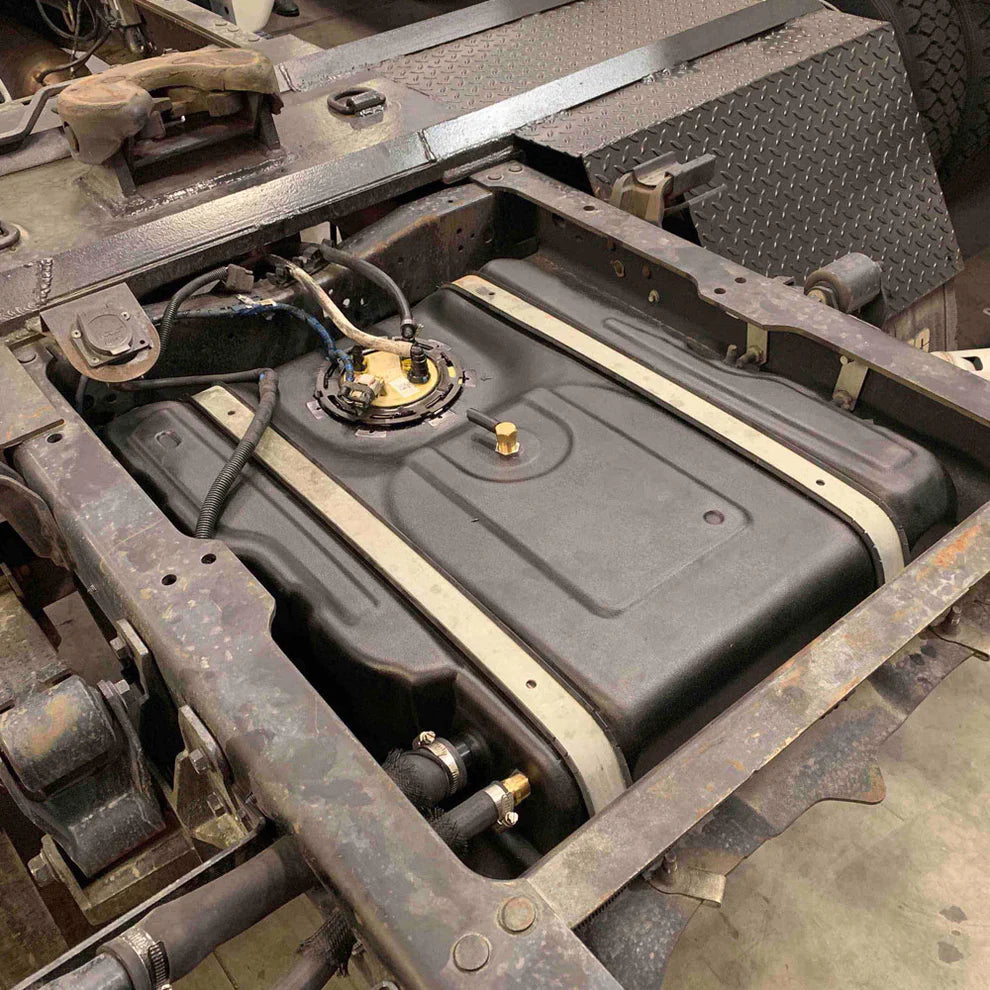 S&amp;B 40 Gallon, After Axle, Replacement Fuel Tank for 2011-2016 Ford F250, 350, 450, 550 Powerstroke 6.7L Cab Chassis - 10-1001