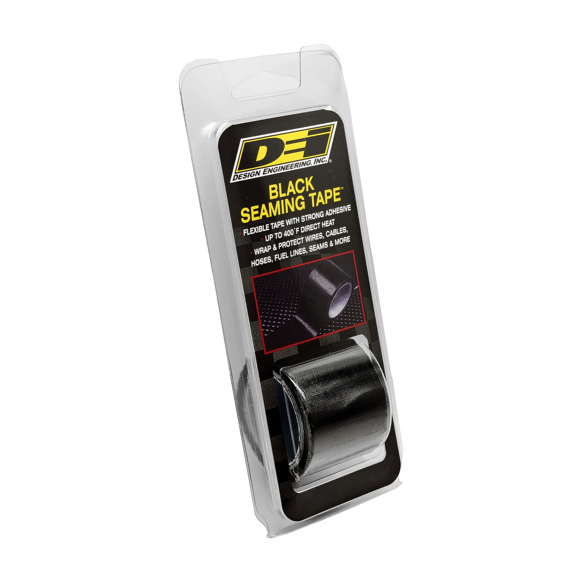 DEI Black Seaming Tape 1.5in x 15ft - 10039 by DEI - front view