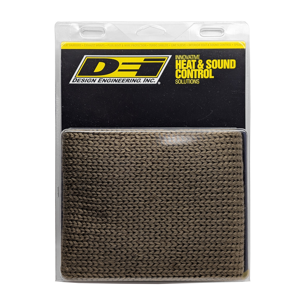 DEI Titanium 4in Knit Exhaust Sleeve - 24in - 10040 by DEI - front view