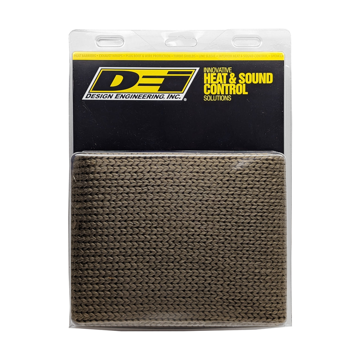 DEI Titanium 4in Knit Exhaust Sleeve - 36in - 10048 by DEI - front view
