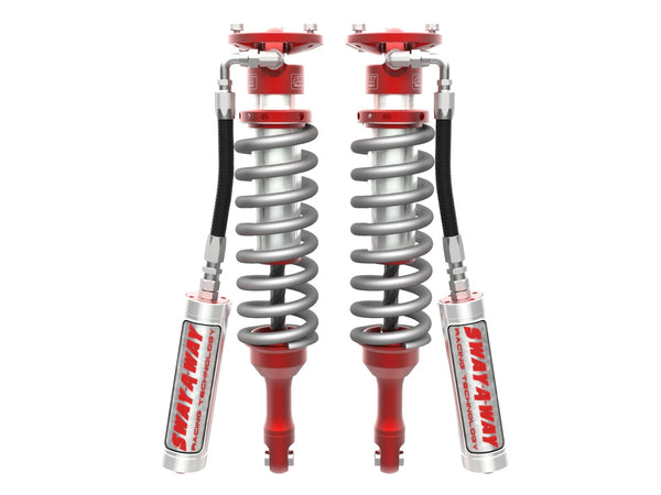 aFe 05-22 Toyota Tacoma / 03-09 4Runner V6 4L Sway-A-Way 2.5 Front Coilover Kit w/ Remote Reservoirs - 101-5600-19