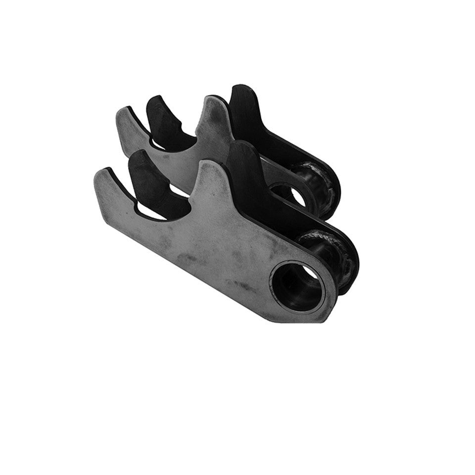 S&amp;B Weld On Under Axle Bar Mount, 3 1/2in &amp; 4in Axle, U-Bolts Up - 101032