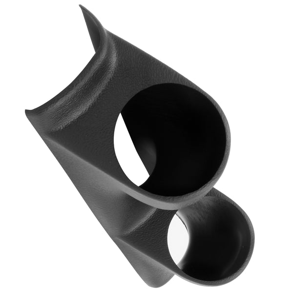 Autometer 79-93 Ford Mustang 2-5/8in Black Dual Pod - 10103