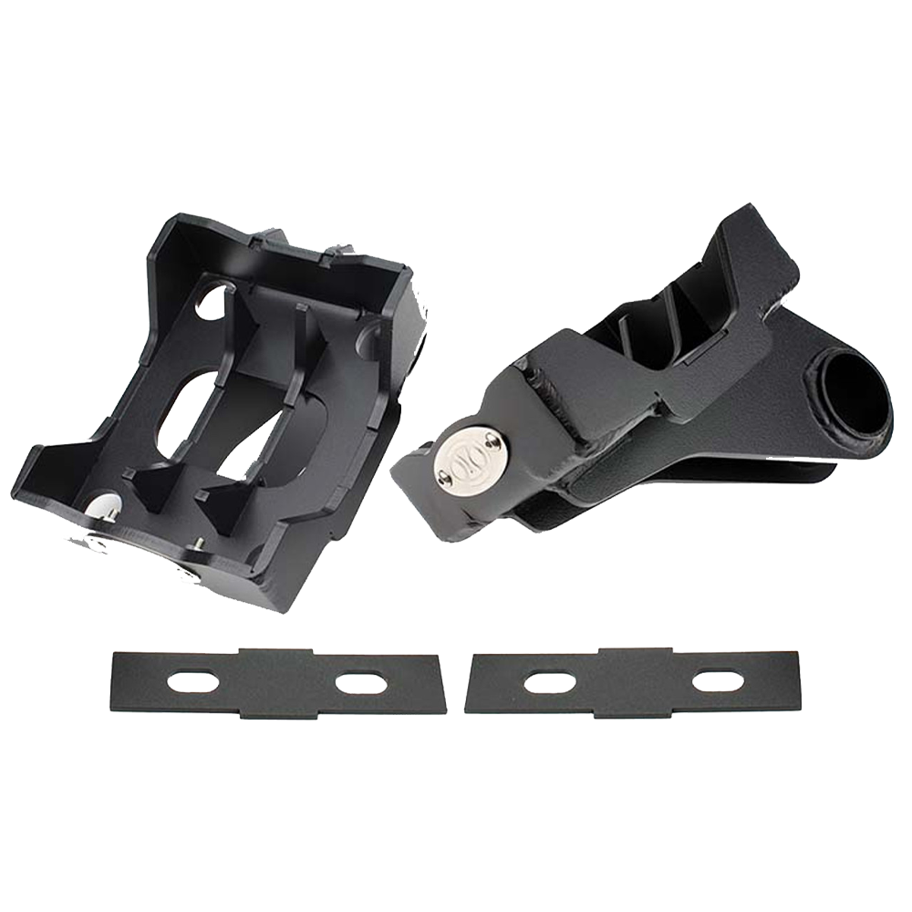 S&amp;B Under Axle Bar Mounts, 4-1/4in &amp; 4-1/2in Axle, U-Bolts Down - 101045