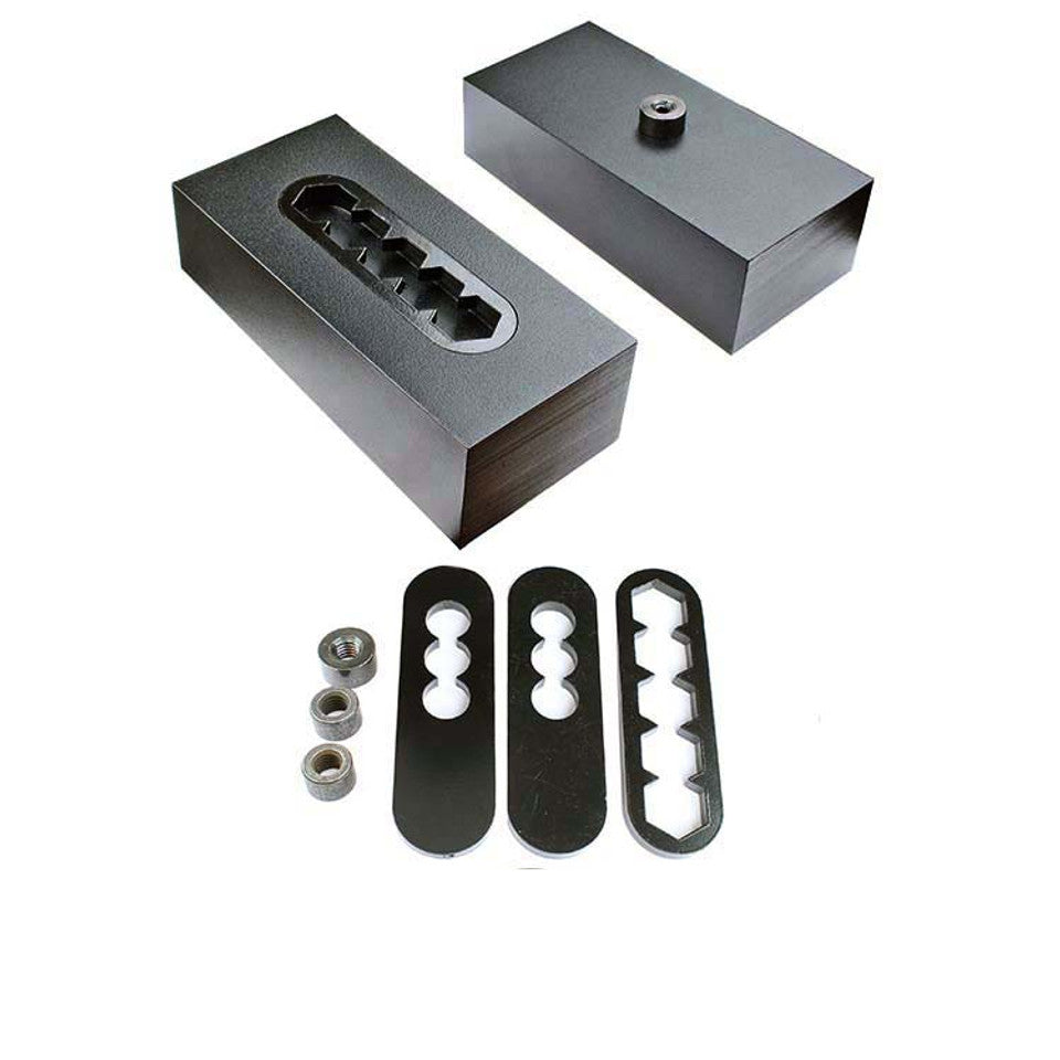 S&amp;B 1-7/8&quot; Billet Steel, 2.5 Degree Lift Block - 101164