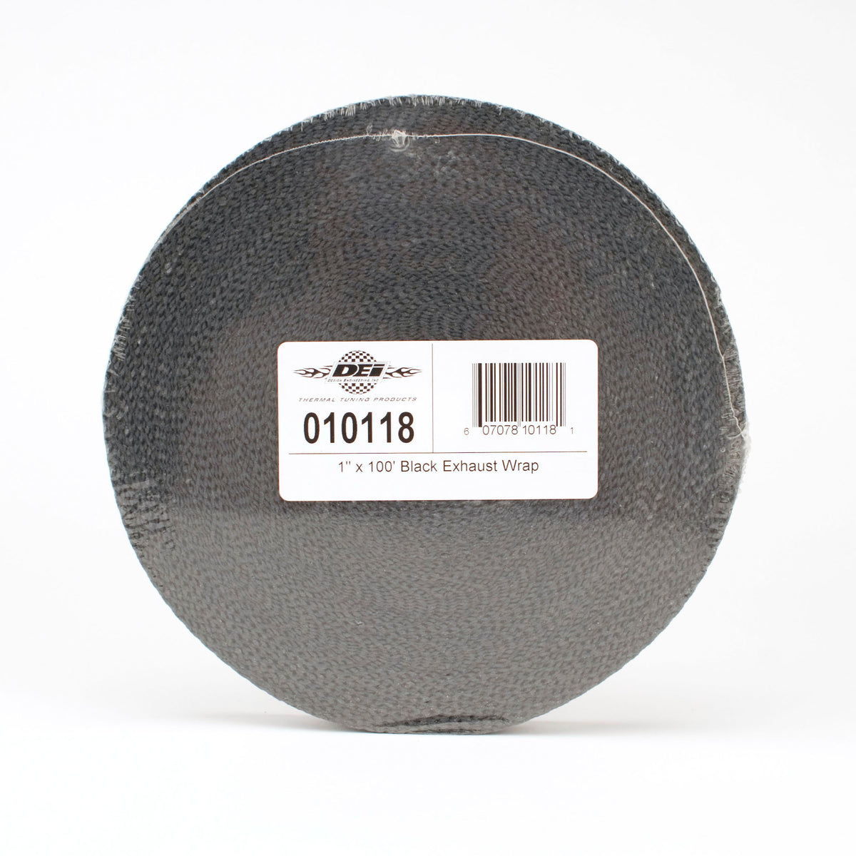 DEI Exhaust Wrap 1in x 100ft - Black - 10118 by DEI - front view