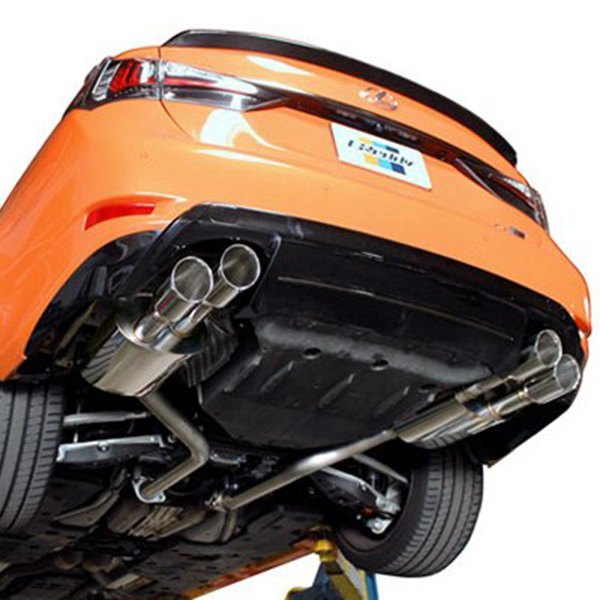 GReddy 2015+ Lexus GS-F Dual 63.5mm Supreme SP Axle-Back Exhaust w/ Quad Offset Tips - 10118207