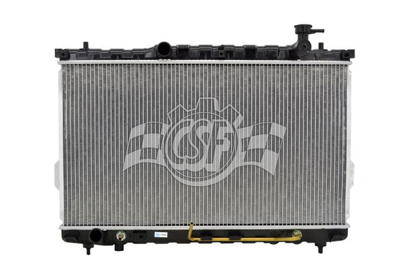 CSF 01-06 Hyundai Santa Fe 2.4L OEM Plastic Radiator - 2924 for 2001-2006 Hyundai Santa Fe