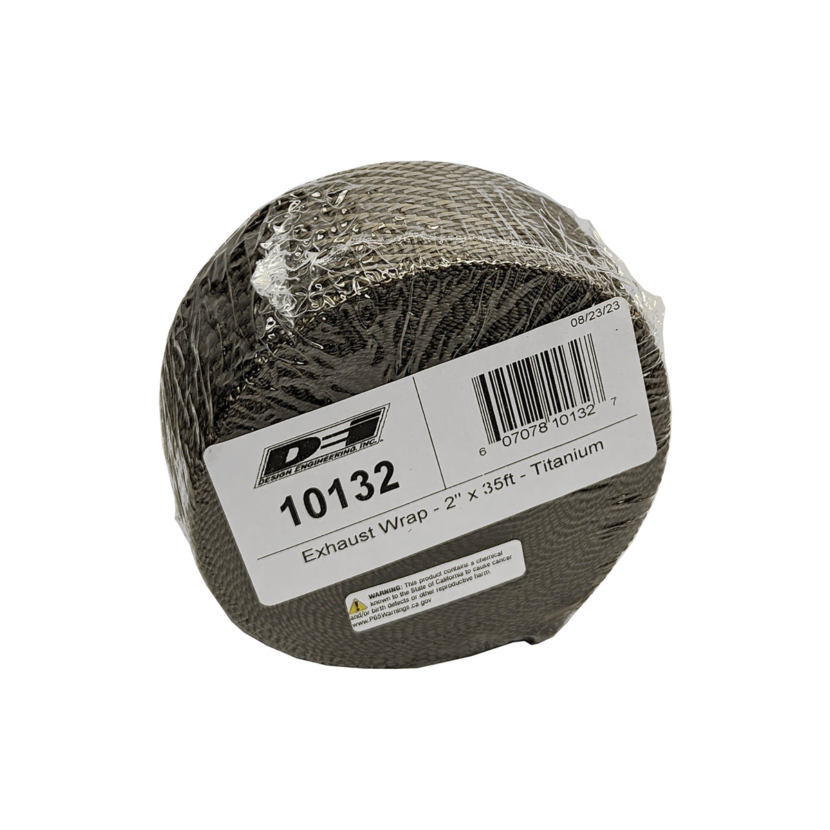 DEI Exhaust Wrap 2in x 35ft - Titanium - 10132 by DEI - front view
