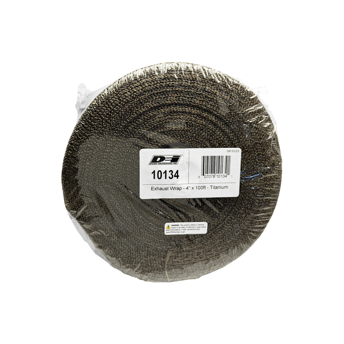 DEI Exhaust Wrap 4in x 100ft - Titanium - 10134 by DEI - front view
