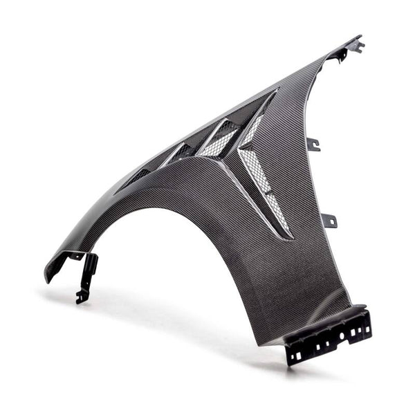 Anderson Composites 2024 Ford Mustang Type-GTD Carbon Fiber Fenders - AC-FF24FDMU-GTD by Anderson Composites - front view