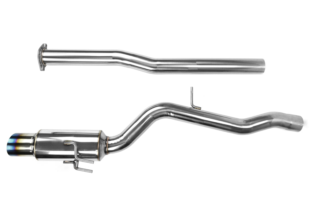 Invidia 09+ EVO 10 RACING Titanium Tip Cat-back Exhaust - HS09MEXGRT