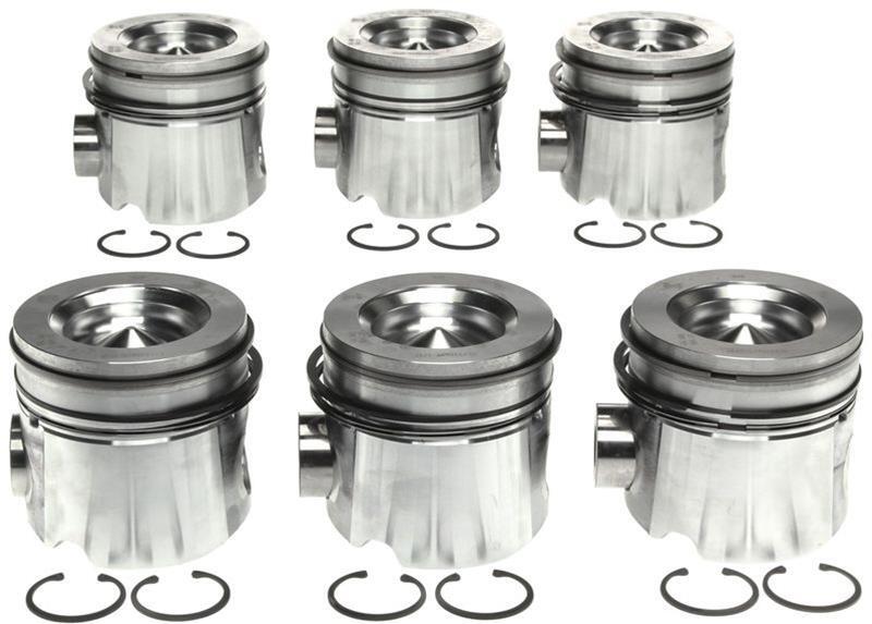 Mahle OE Cummins B 5.9L L6 .020 w/ PC Eng Set Piston Set (Set of 6) - 2243523020