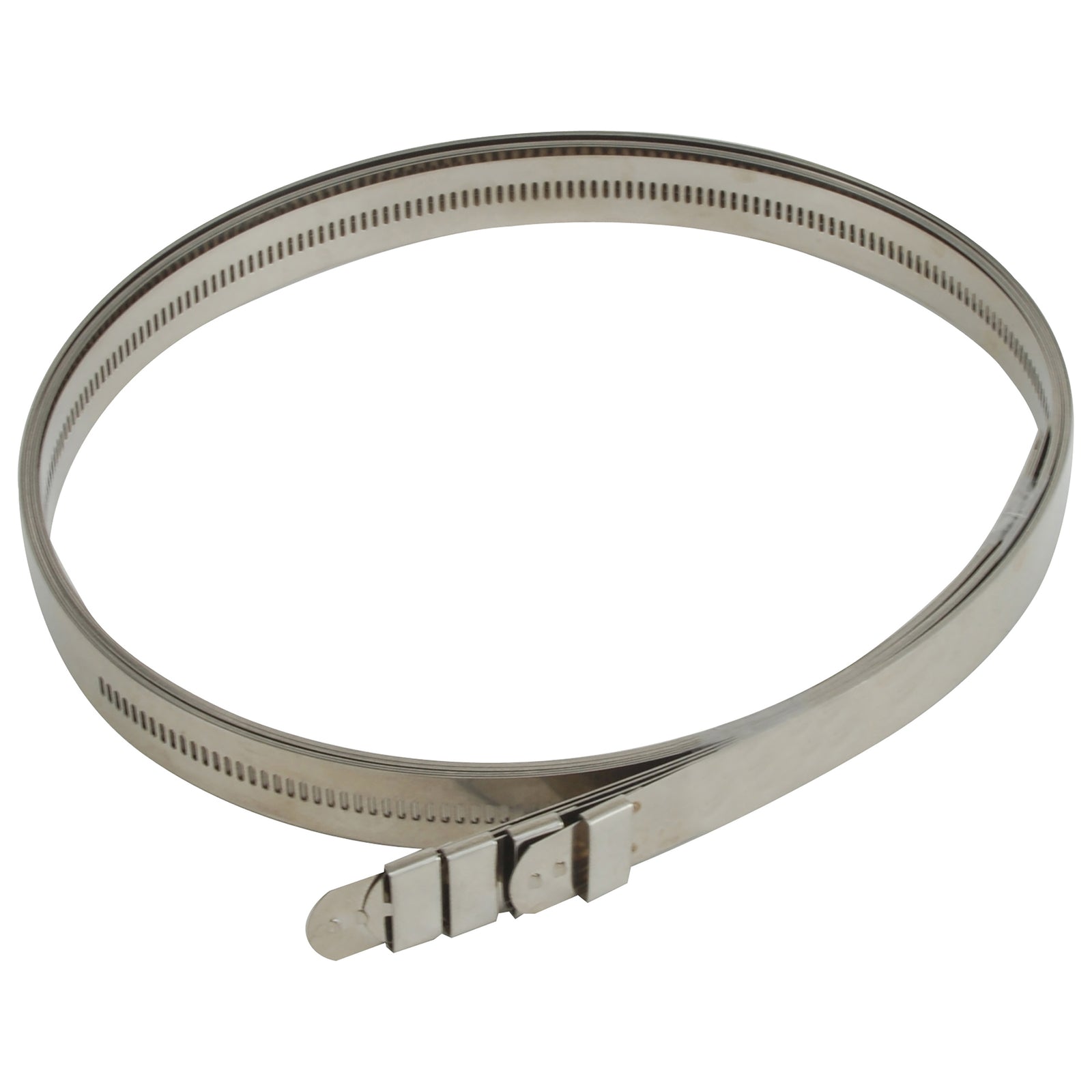 DEI Stainless Steel Positive Locking Tie 1/2in (12mm) x 40in - 4 per pack - 10217 by DEI - front view