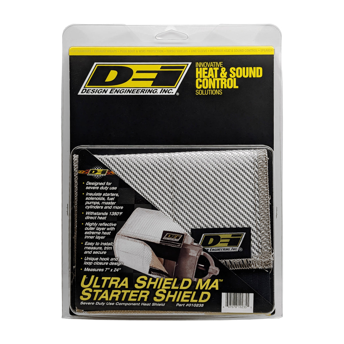 DEI Starter Shield 2ft x 7in Wide - Ultra 47 - 10235 by DEI - front view
