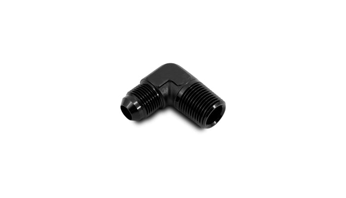 Vibrant -12AN to 3/4in NPT 90 Degree Elbow Adapter Fitting - 10255