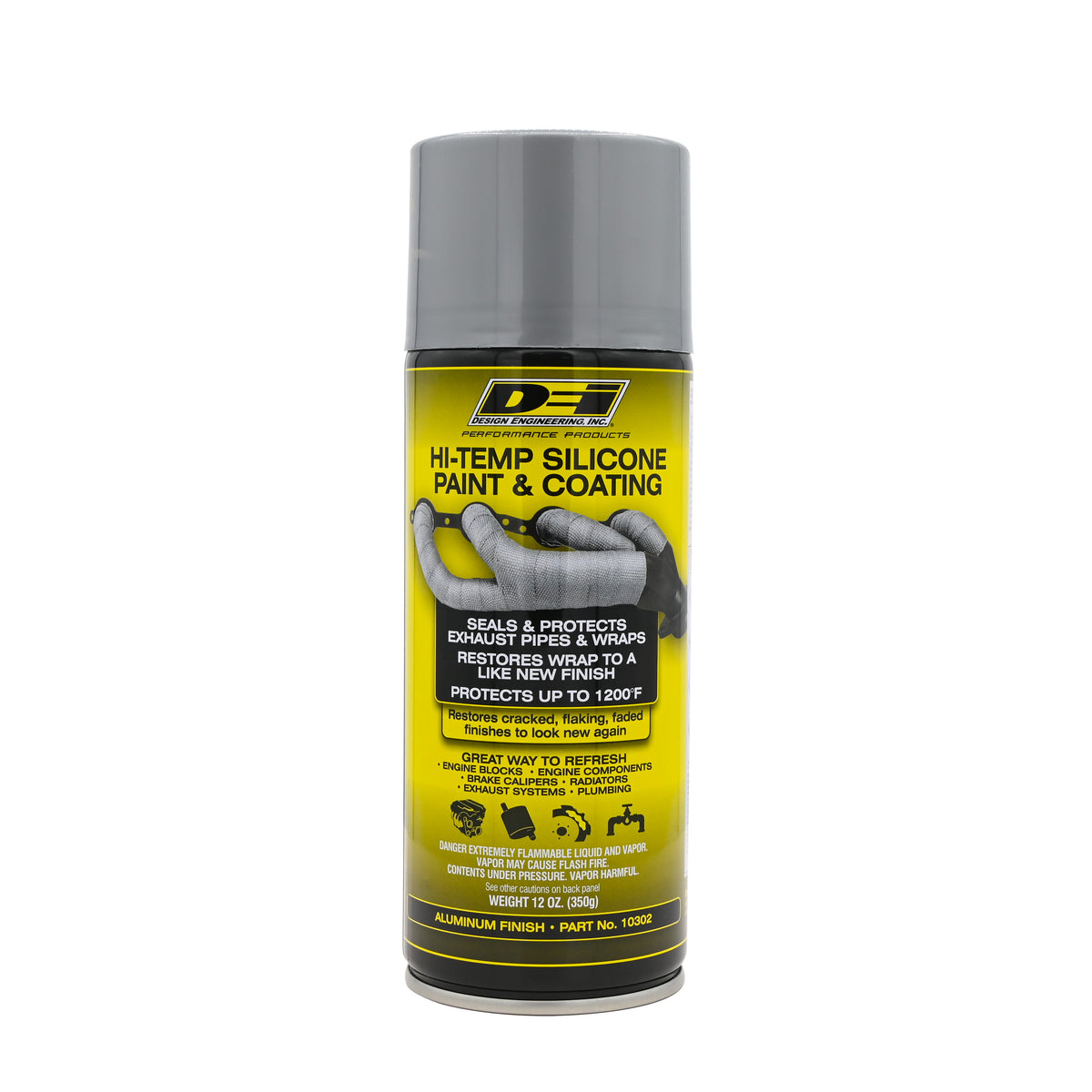 DEI HT Silicone Coating Aluminum - (6 Per Master Carton) - 10302 by DEI - front view