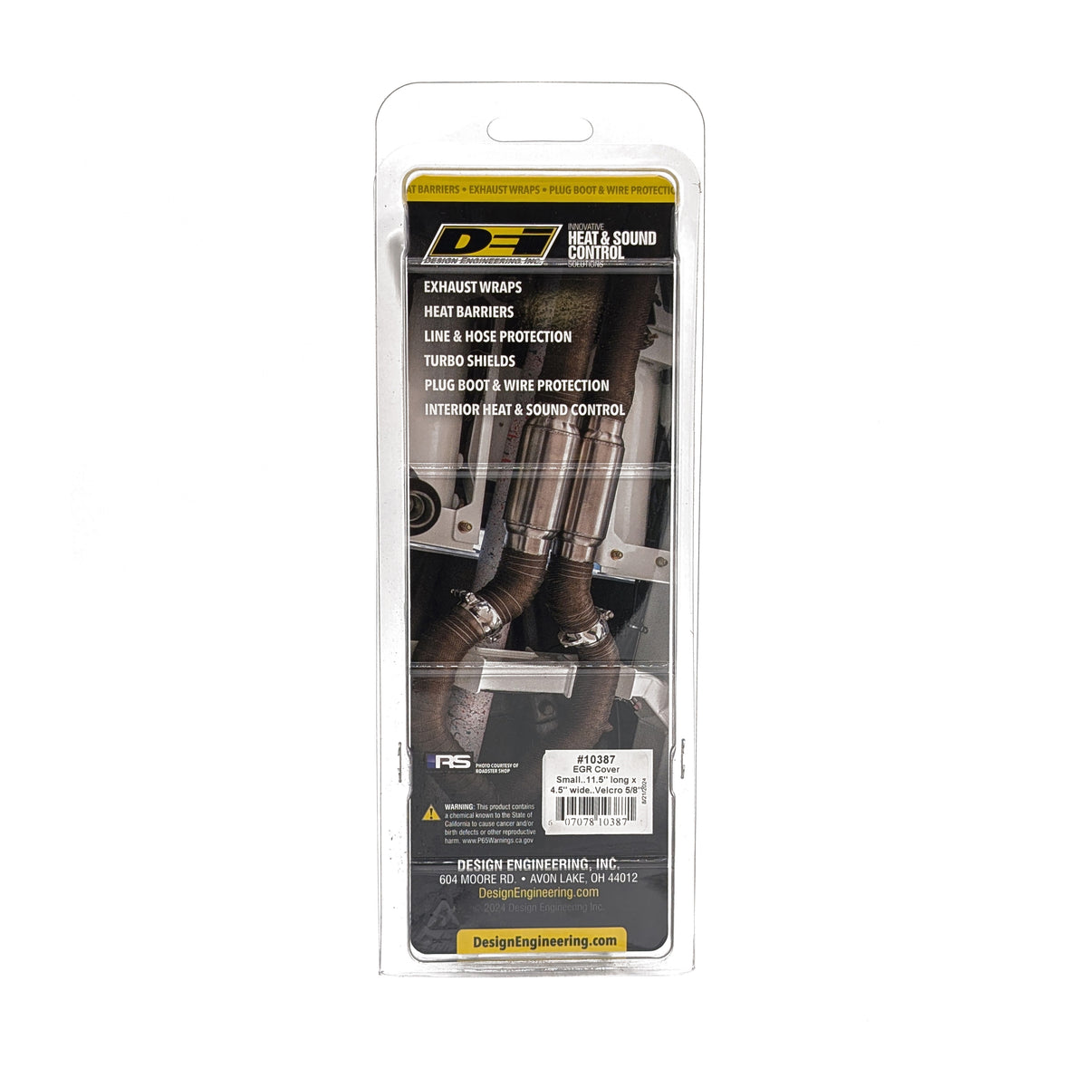 DEI EGR Cover 11-1/2in x 4.5in - Hook and Loop Closure Design - 10387 by DEI - front view