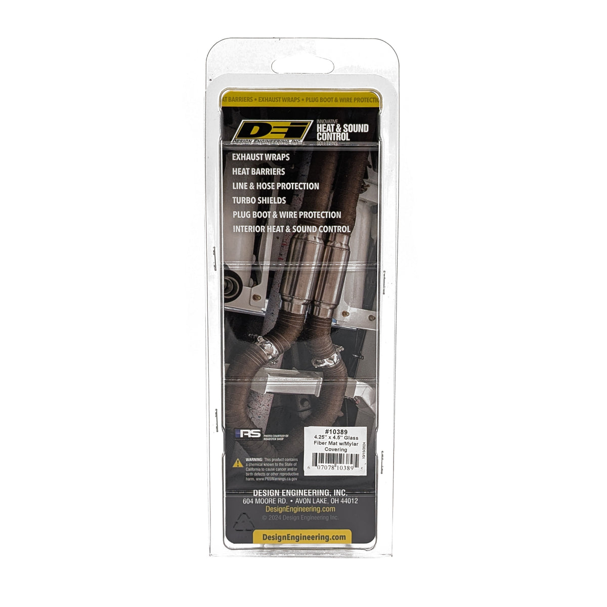 DEI EGR Cover 4.25in x 4.5in - Hook and Loop Closure Design - 10389 by DEI - front view