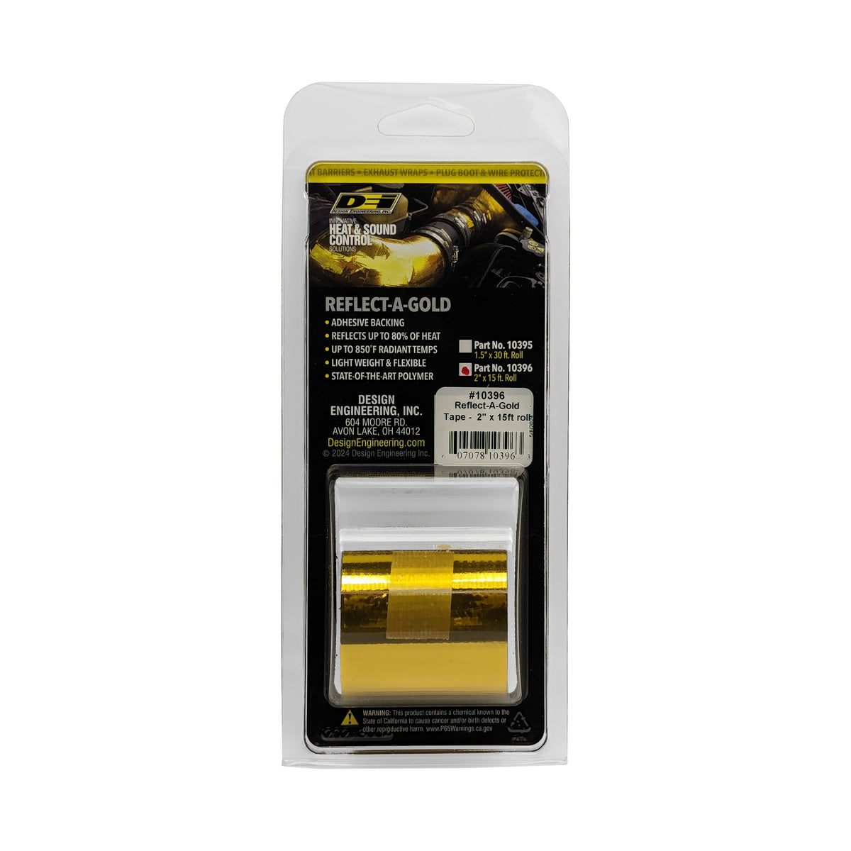 DEI Reflect-A-GOLD 2in x 15ft Tape Roll - 10396 by DEI - front view