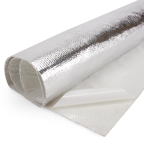 DEI Heat Screen 36in x 40in - Mylar Radiant Glass Fiber Matting w/Adhesive Backing - 10400 by DEI - front view