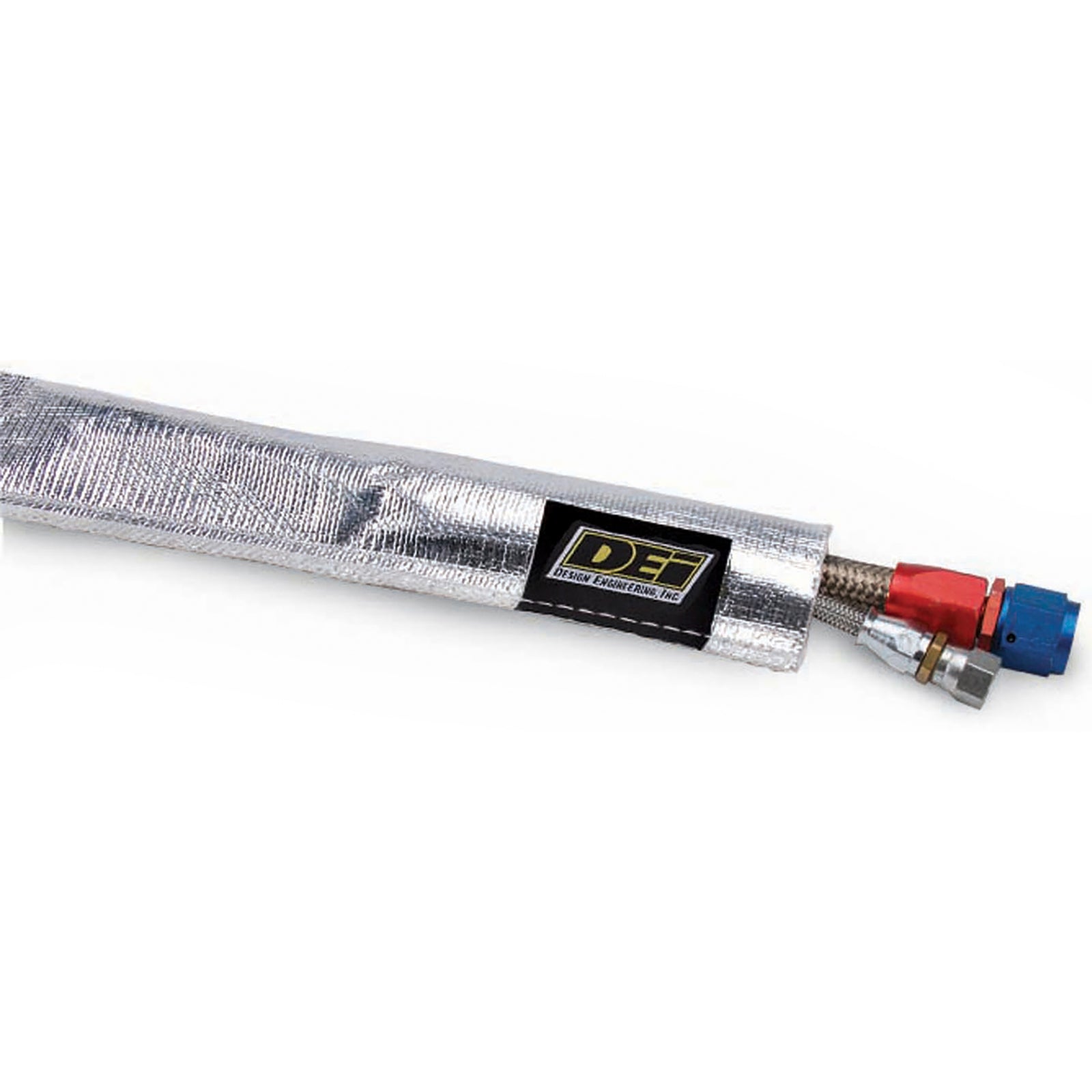 DEI Heat Sheath 3/4in x 3ft - Aluminized Sleeving - Sewn Edge - 10403 by DEI - front view