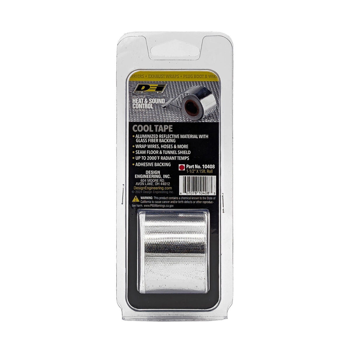 DEI Cool Tape 1-1/2in x 15ft Roll - 10408 by DEI - front view