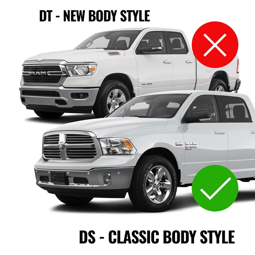 BD Diesel 11-22 Dodge Ram 1500 Classic (DS) / 11-18 Ram 2500/3500 5.7L Hemi Exhaust Manifold Kit - 1041463