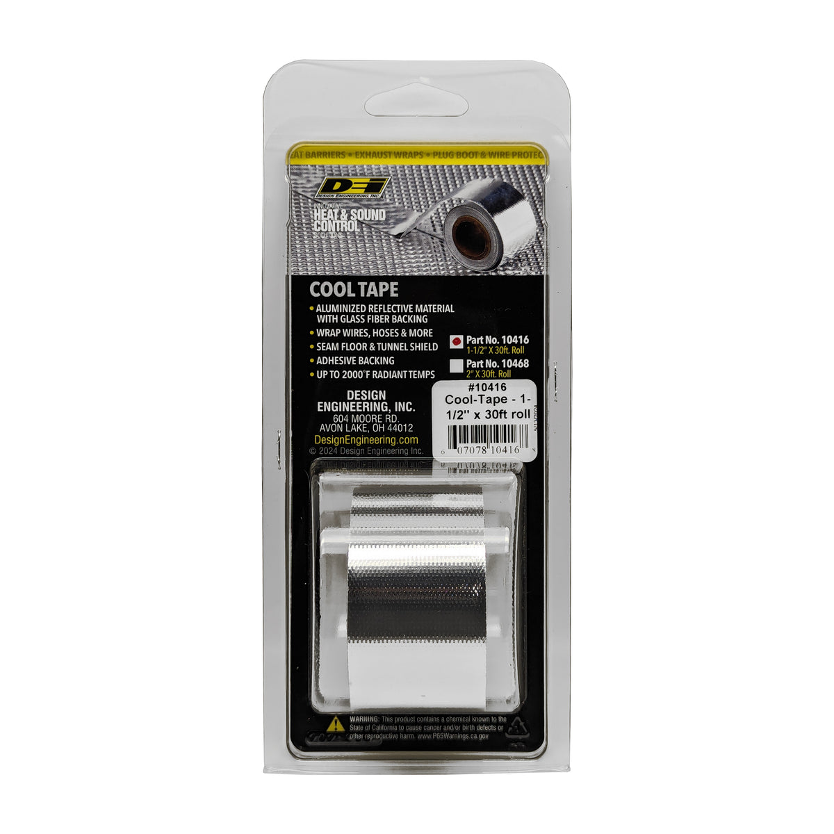DEI Cool-Tape 1-1/2in x 30ft Roll - 10416 by DEI - front view