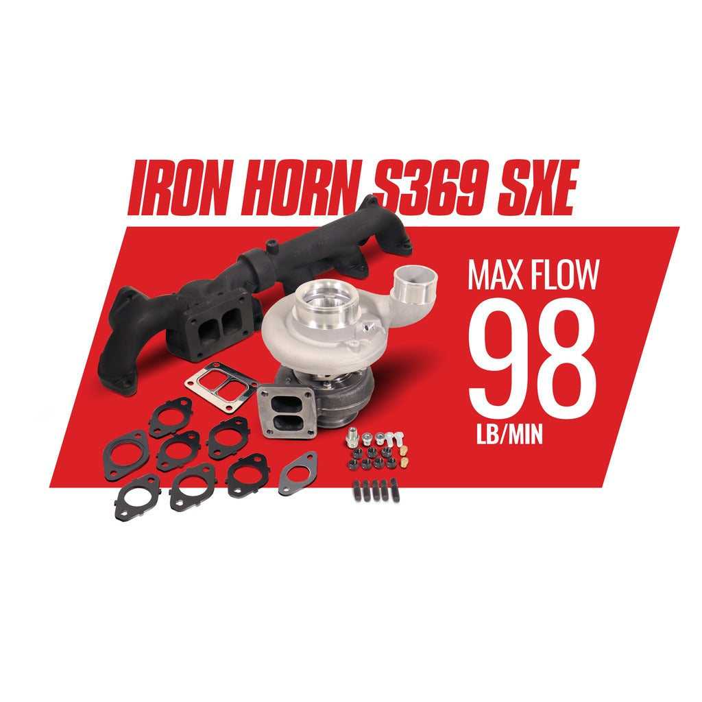 BD Diesel Iron Horn 5.9L Turbo Kit S369SXE/80 1.00AR Dodge 03-07 - 1045179