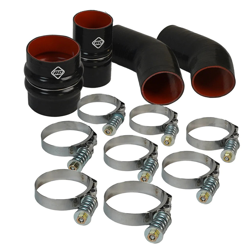 BD Diesel 13-18 RAM 2500/3500/4500/5500 6.7L Cummins Intercooler Hose & Clamp Kit - 1045218