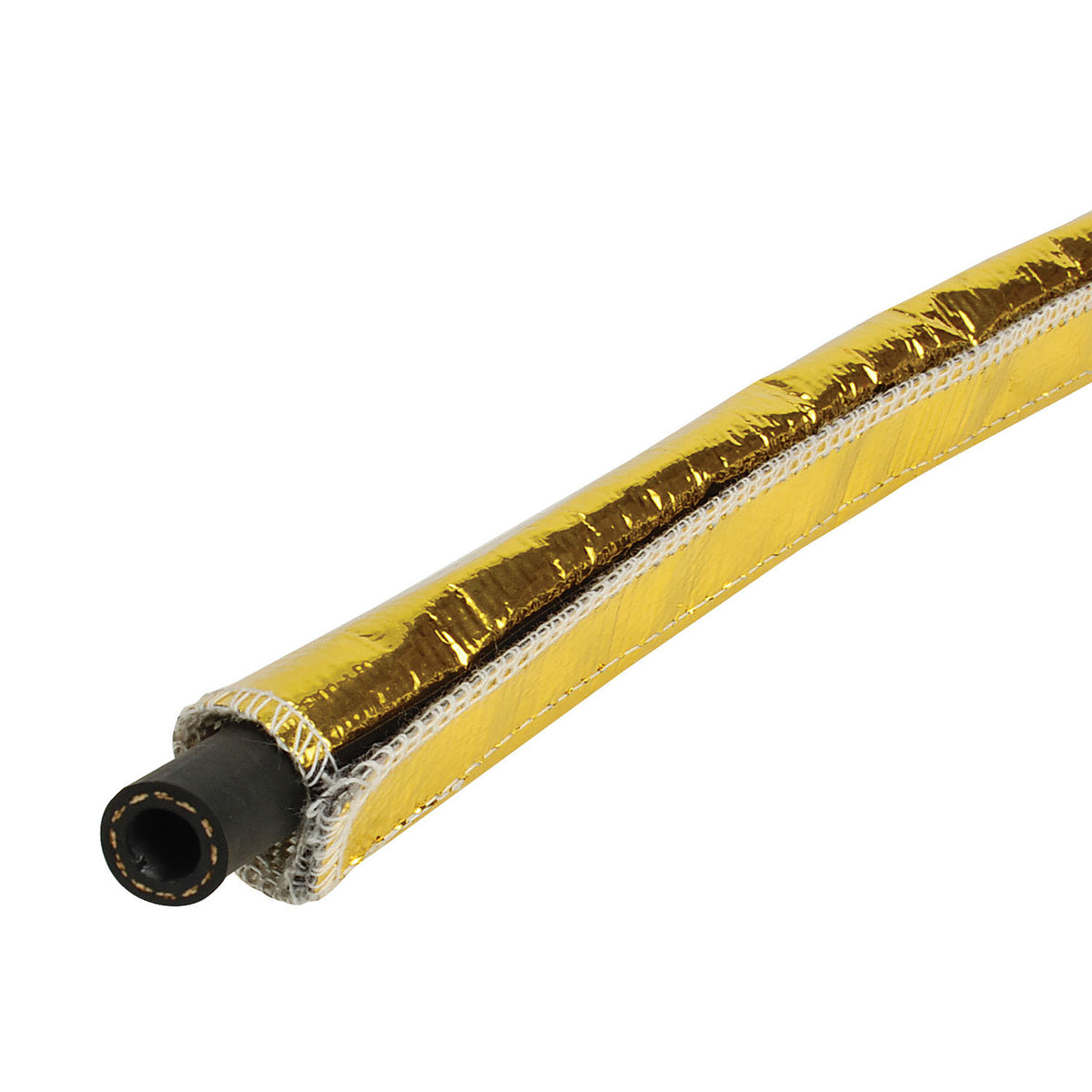 DEI Heat Shroud 1/2in to 1-1/4in I.D. x 3ft - Gold - 10458 by DEI - front view